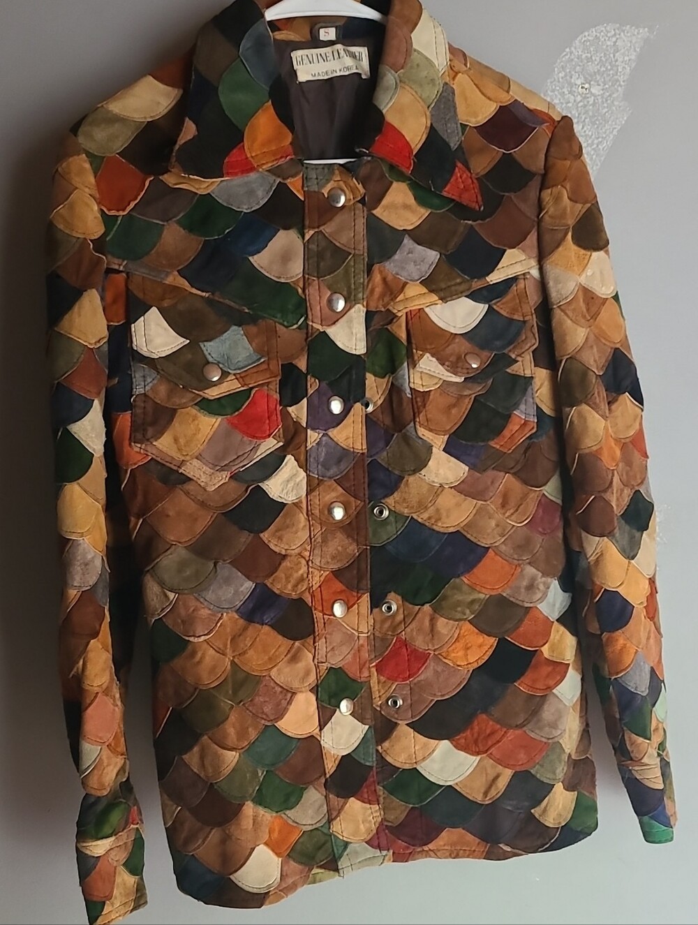Vintage Genuine Leather Jacket